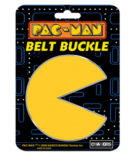 PAC-MAN Yellow Belt Buckle