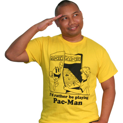 PAC-MAN I'd Rather Be T-Shirt