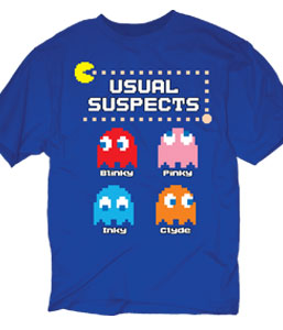 PAC-MAN Usual Suspects T-Shirt (YOUTH)